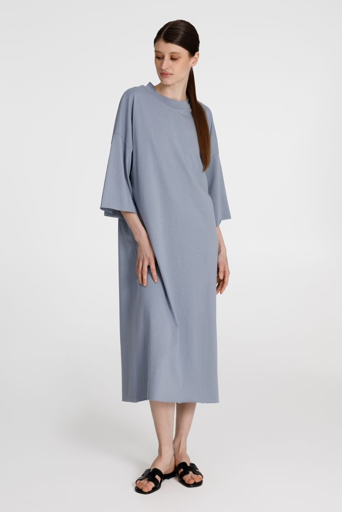 Платье D2, серое — изображение 4