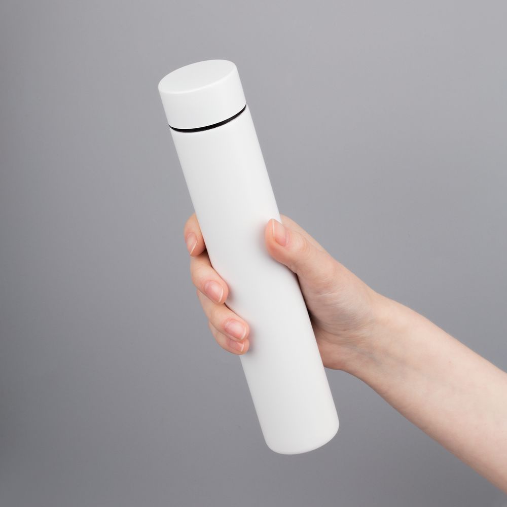 Термобутылка Metropolis, белая — изображение 9