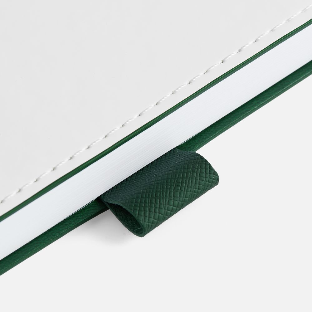 Ежедневник White Shall, недатированный, бело-зеленый — изображение 6