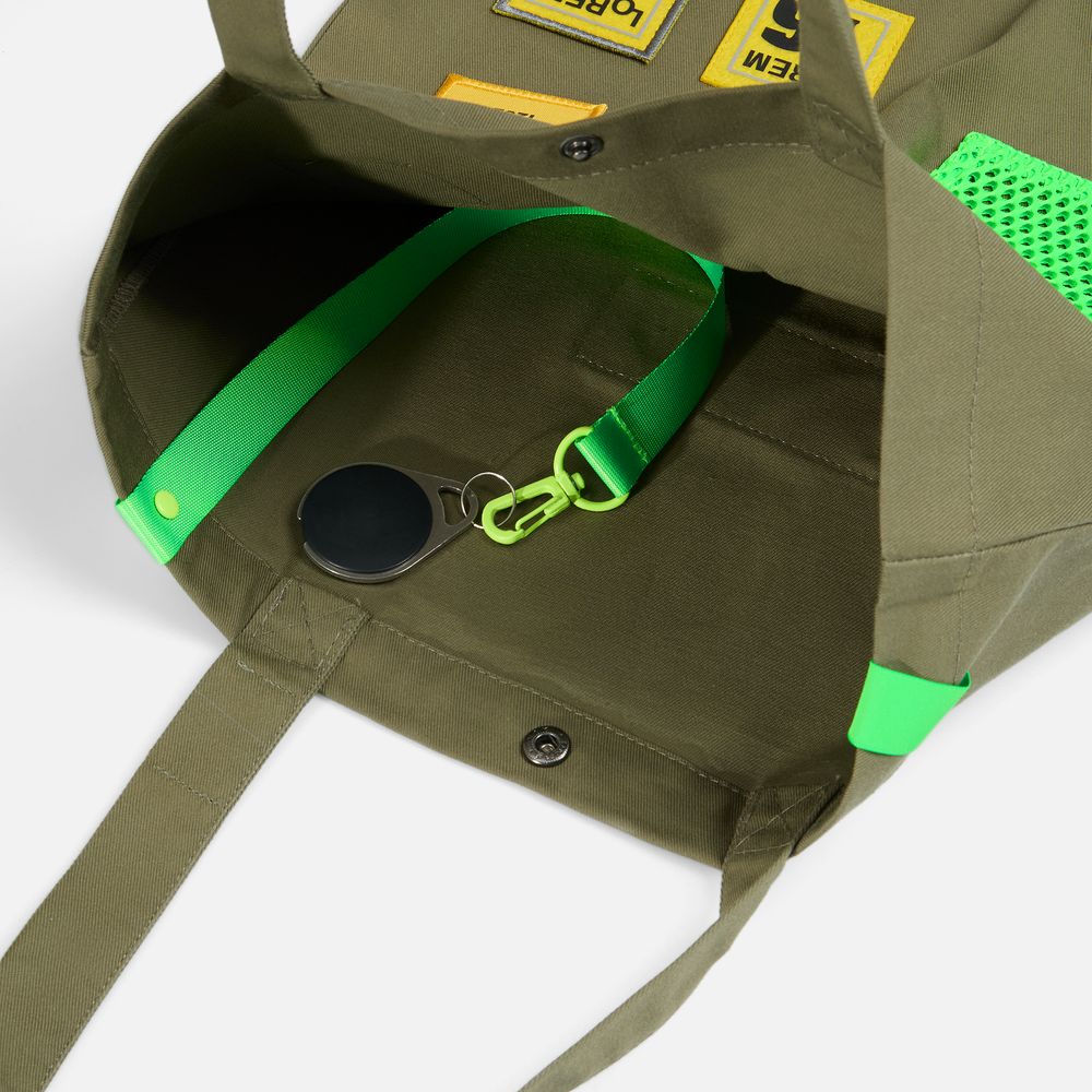 Застежка-карабин Snap Hook, M, желтый неон — изображение 6