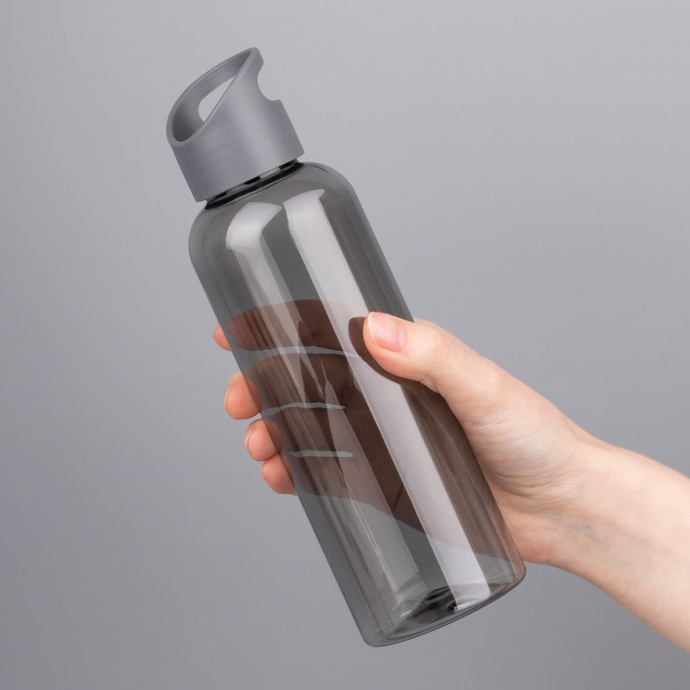 Бутылка для воды Plaske, серая — изображение 8