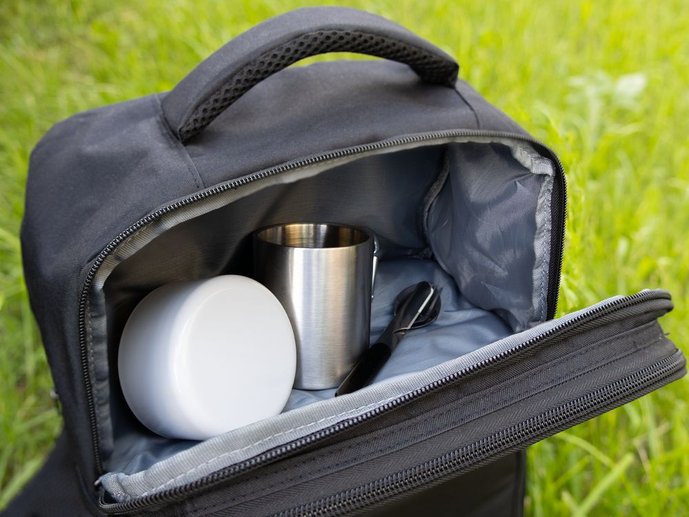 Терморюкзак FoldTrek, черный — изображение 15