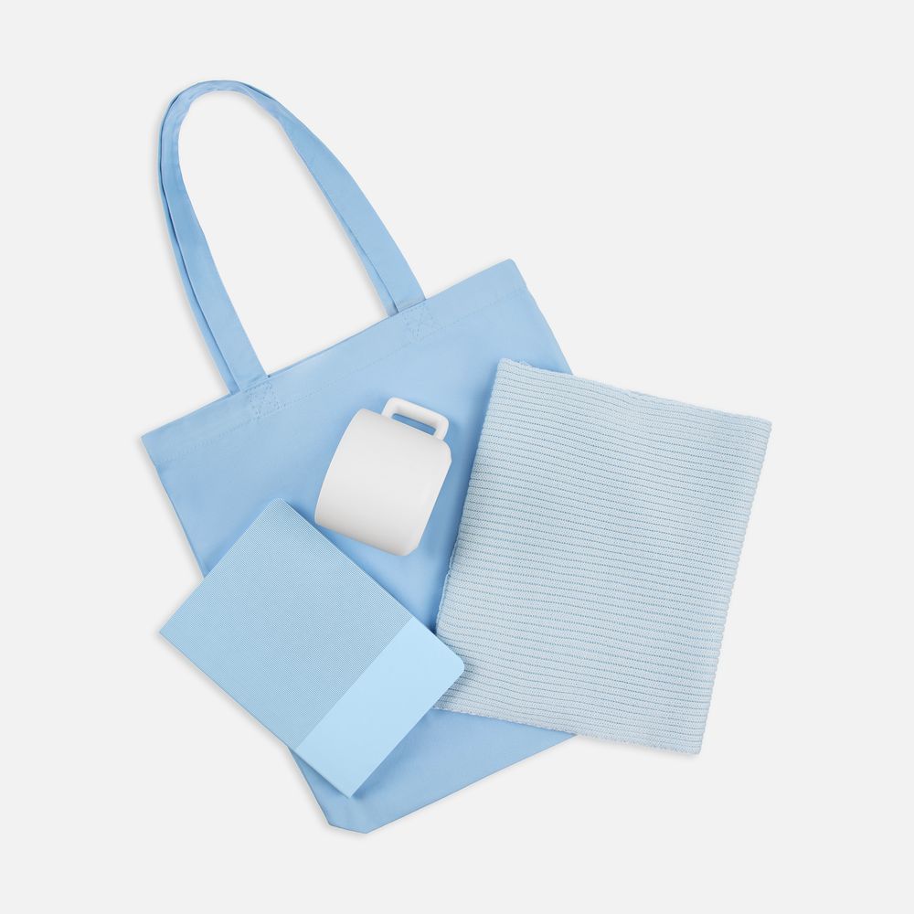 Набор Warm Vale, голубой — изображение 3