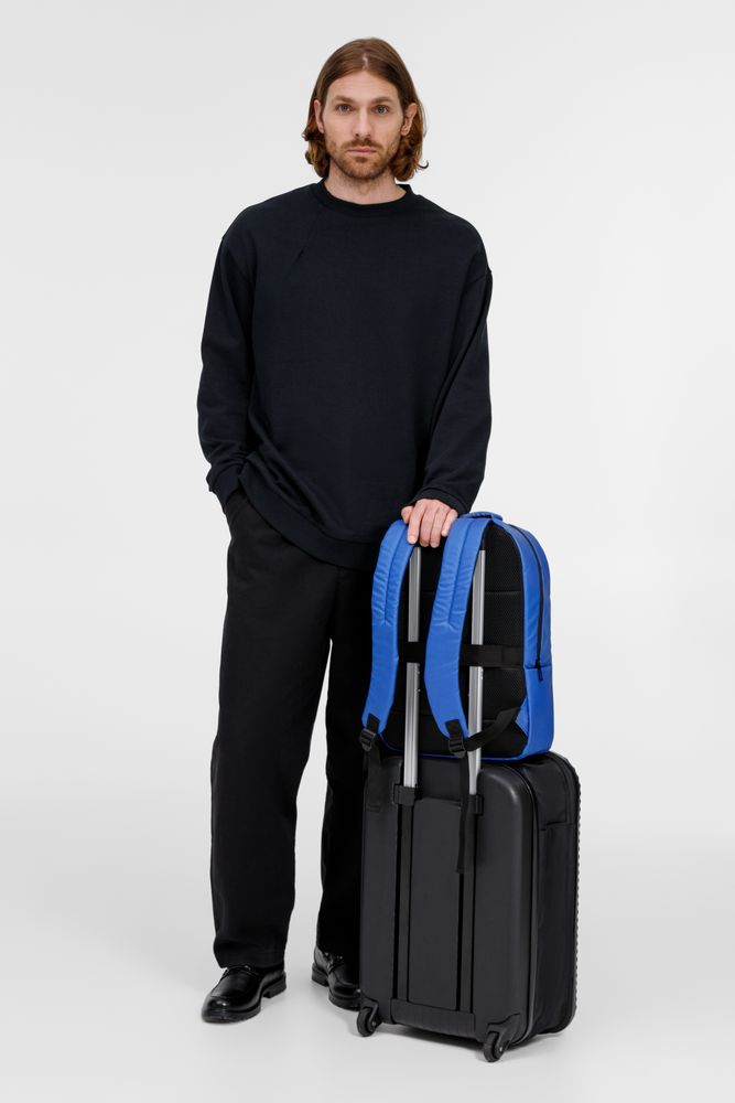 Рюкзак для ноутбука Belp, синий — изображение 13