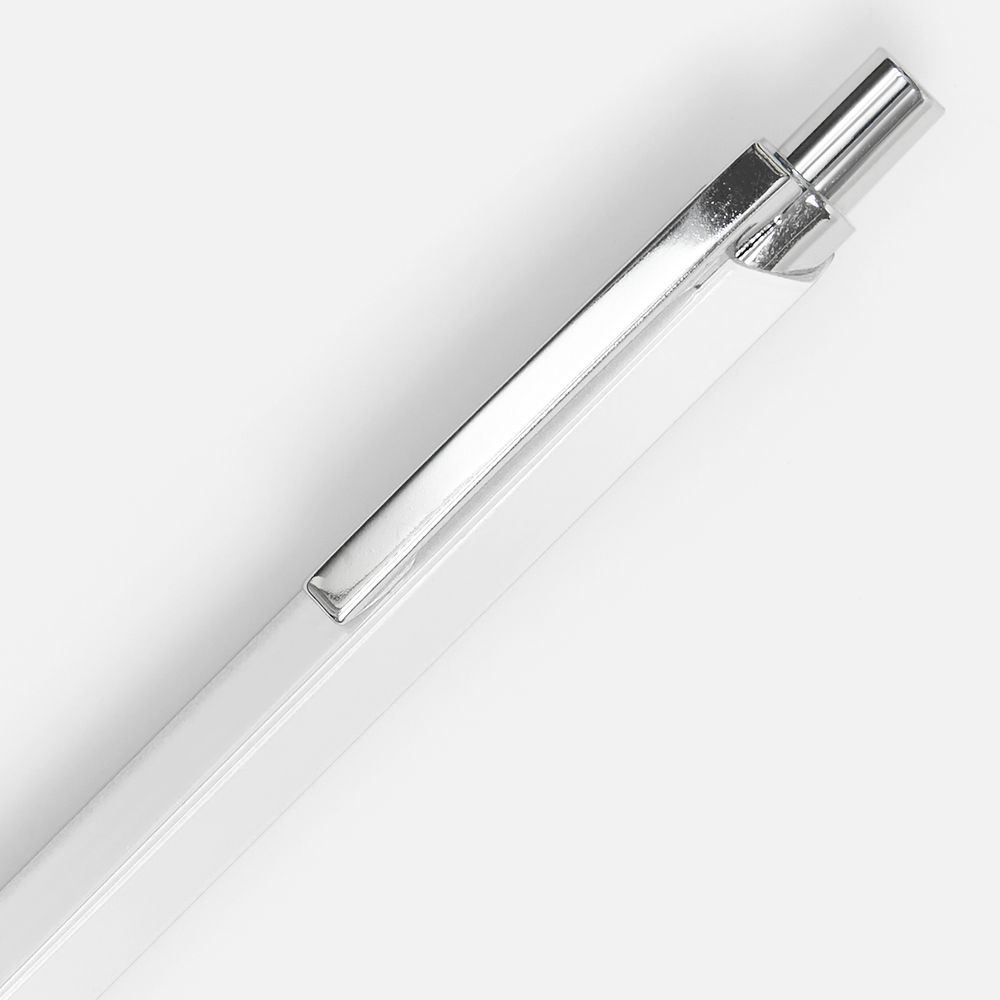 Ручка шариковая Alumno, белая — изображение 4