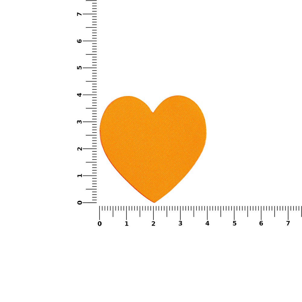 Наклейка тканевая Lunga Сor, M, оранжевый неон — изображение 3