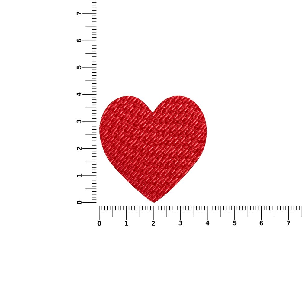 Наклейка тканевая Lunga Сor, M, красная — изображение 3