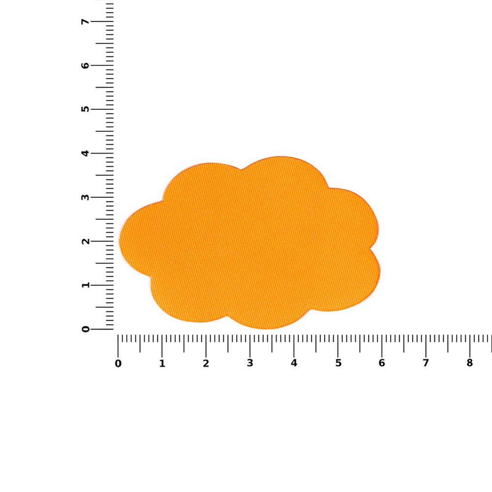 Наклейка тканевая Lunga Calum, L, оранжевый неон — изображение 3