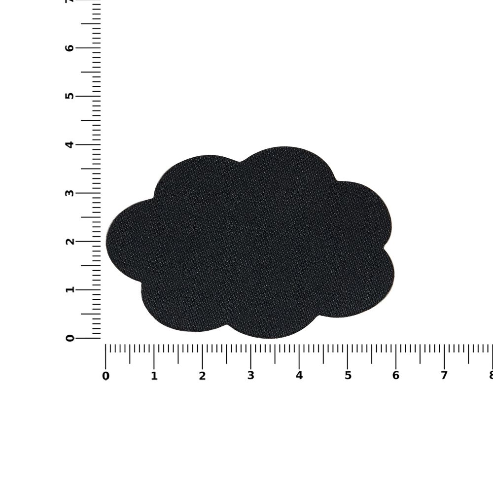 Наклейка тканевая Lunga Calum, L, черная — изображение 3