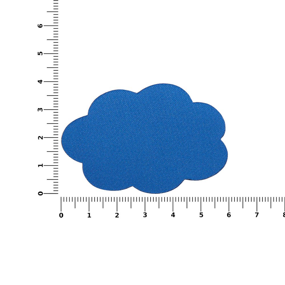 Наклейка тканевая Lunga Calum, L, синяя — изображение 3