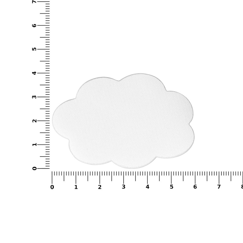 Наклейка тканевая Lunga Calum, L, белая — изображение 3
