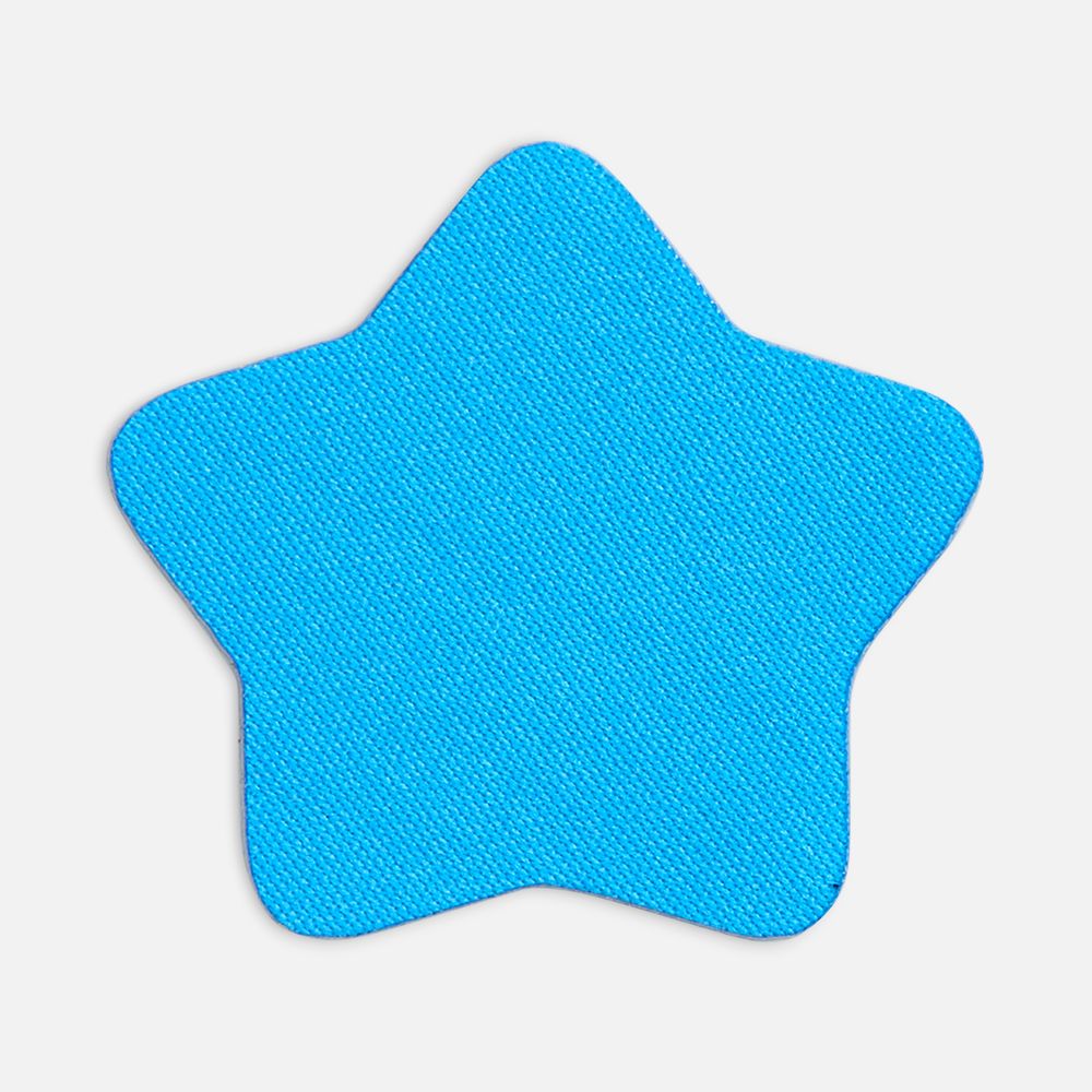 Наклейка тканевая Lunga Bial, M, голубая