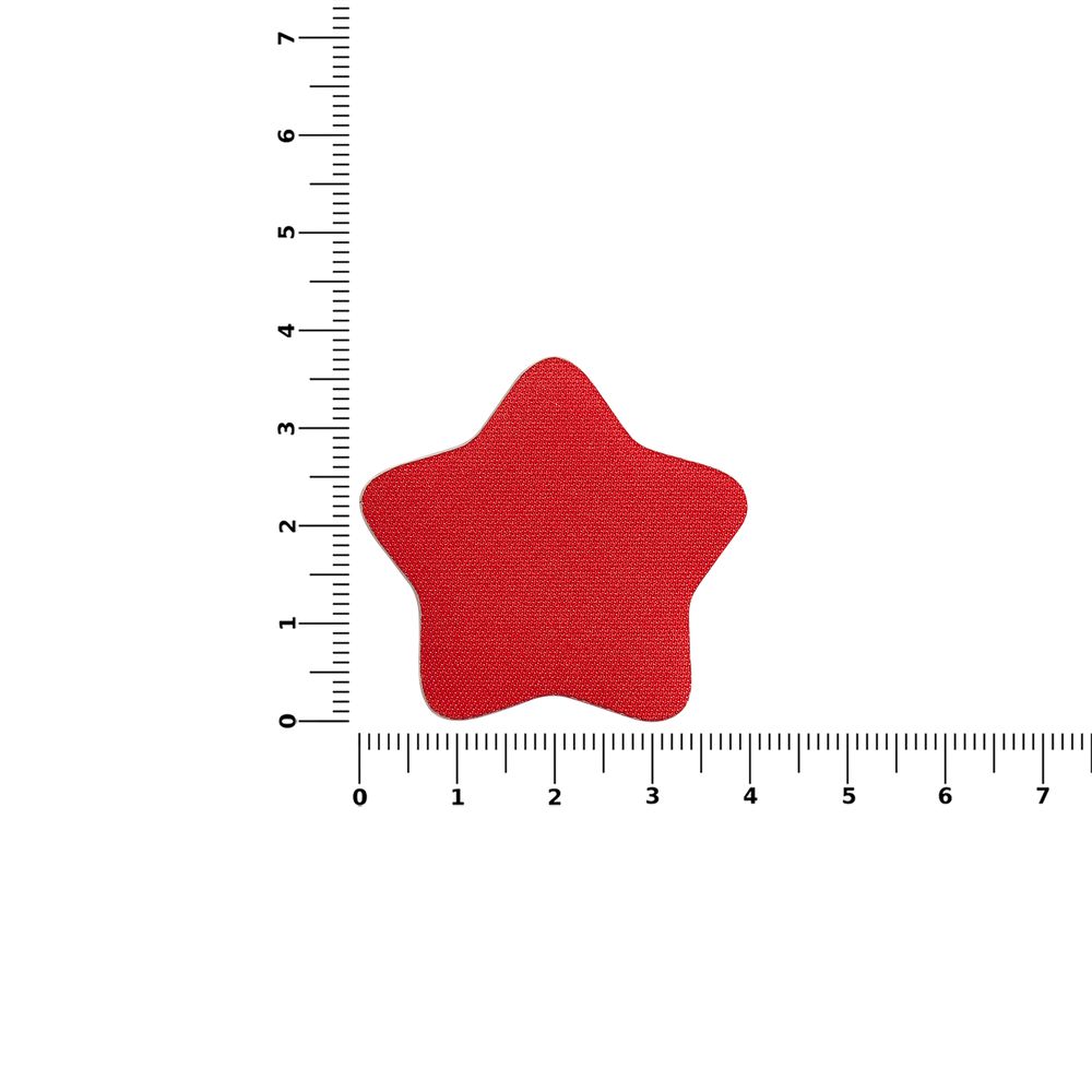 Наклейка тканевая Lunga Bial, M, красная — изображение 3