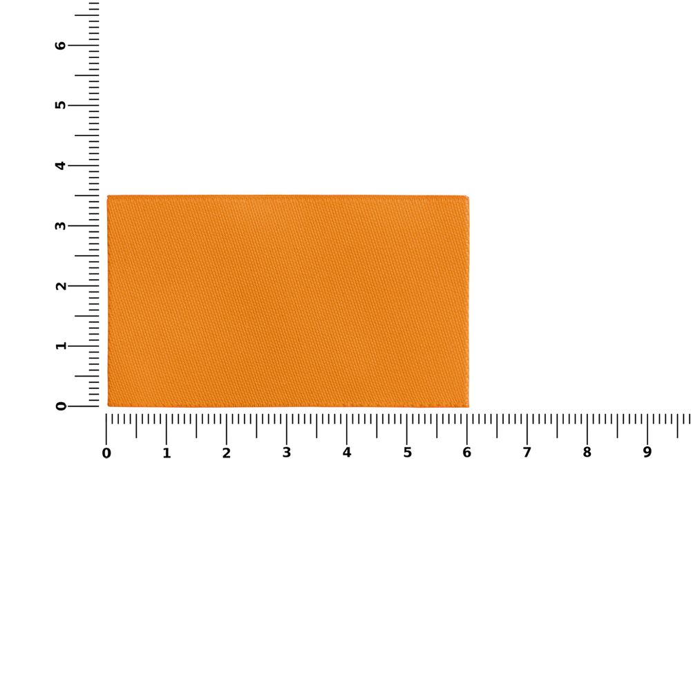 Лейбл тканевый Epsilon, M, оранжевый — изображение 4