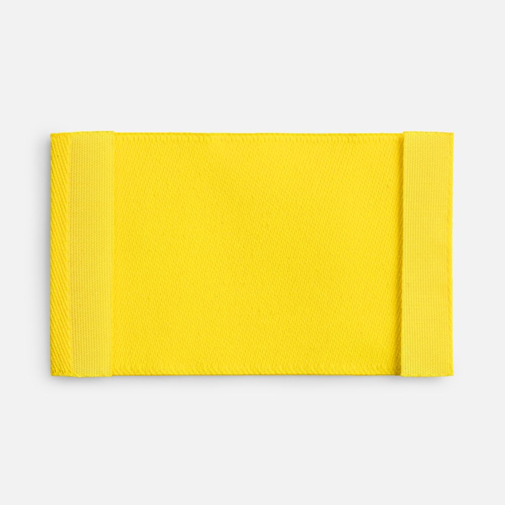 Лейбл тканевый Epsilon, M, желтый — изображение 3