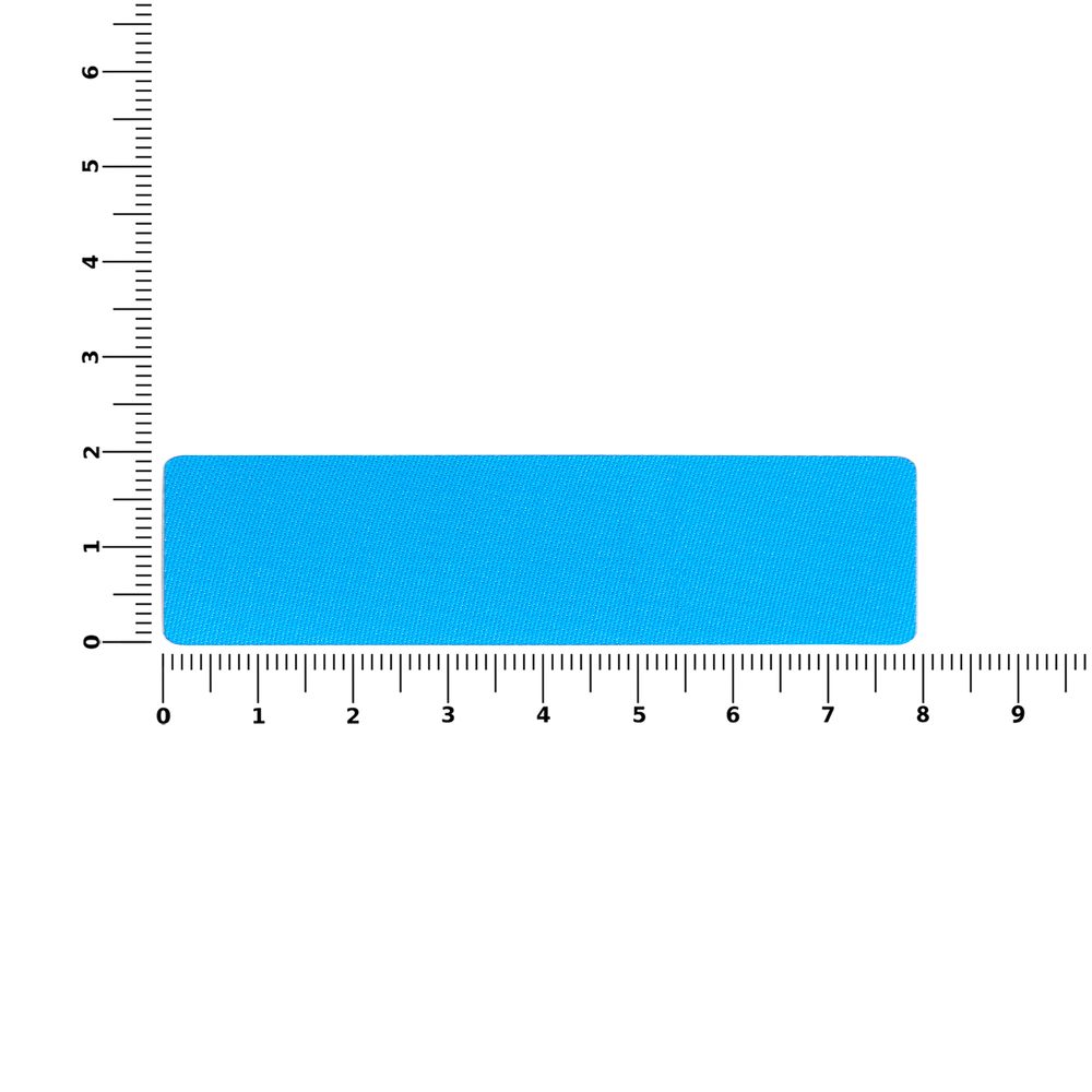 Наклейка тканевая Lunga, S, голубая — изображение 3
