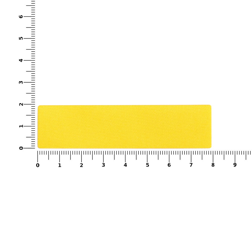 Наклейка тканевая Lunga, S, желтая — изображение 3