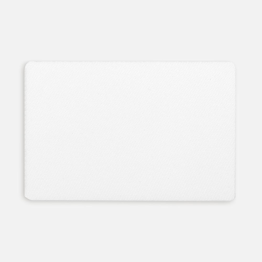 Наклейка тканевая Lunga, L, белая