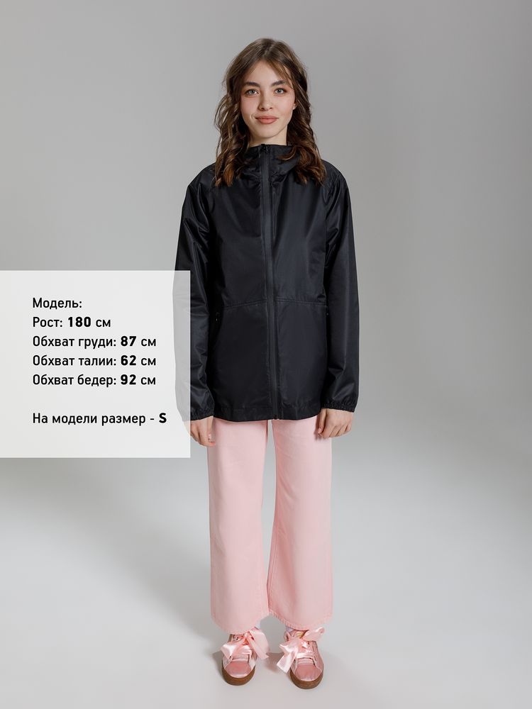 Куртка унисекс Nordvind WR, черная — изображение 6