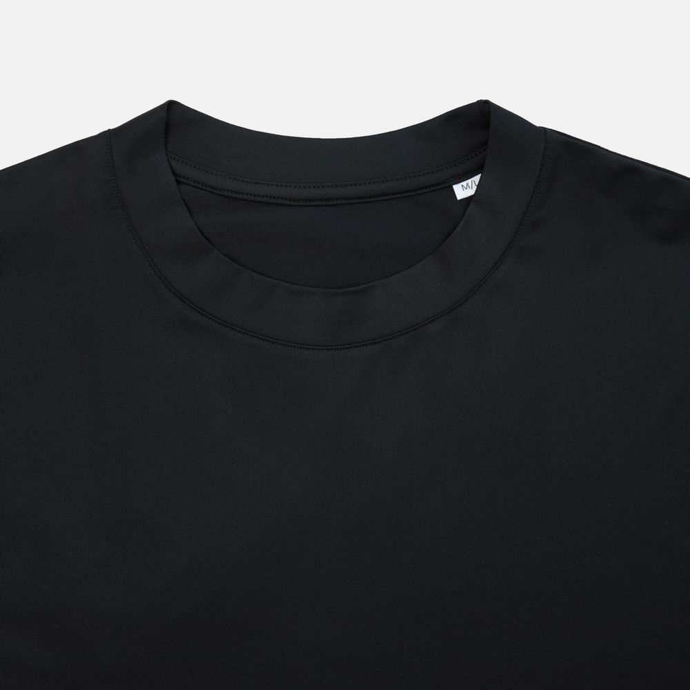 Футболка из бифлекса Morfiss, черная — изображение 4