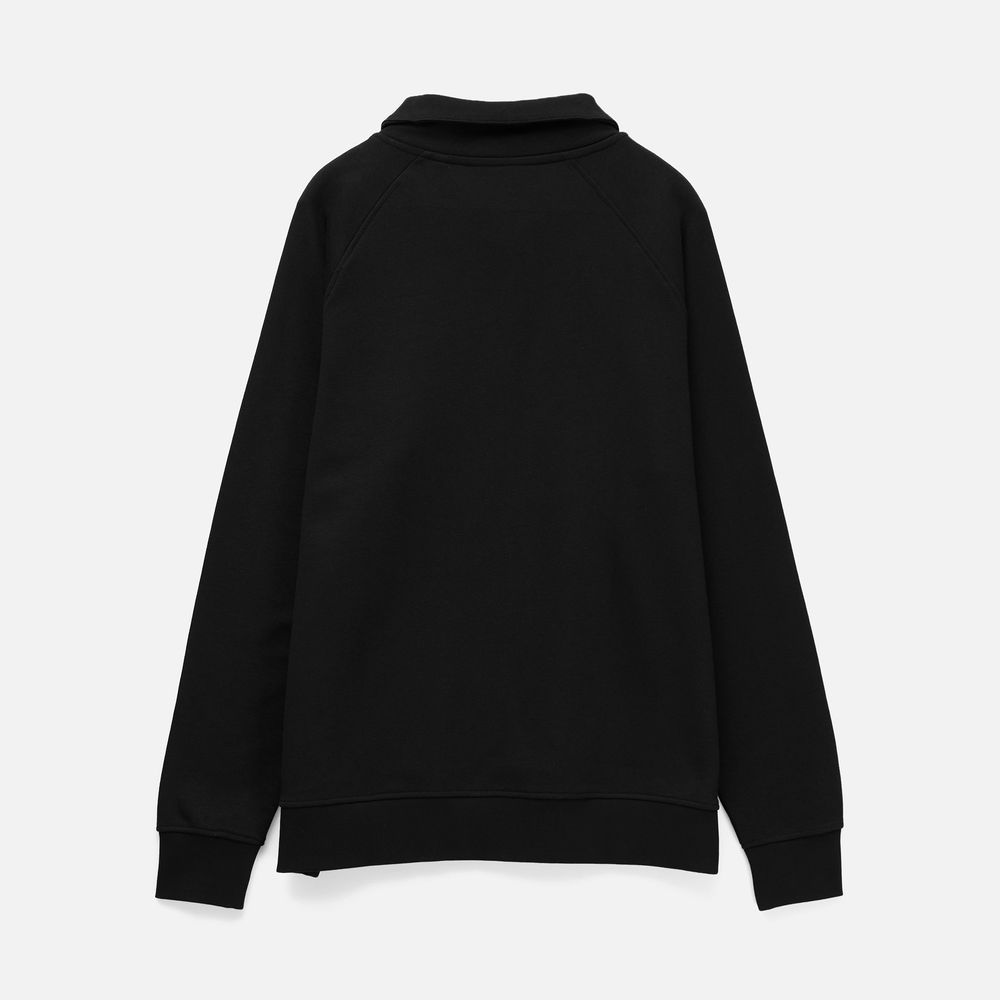 Толстовка унисекс S3, черная — изображение 3