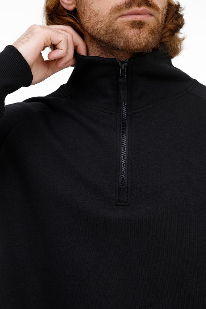 Толстовка унисекс S3, черная — изображение 8