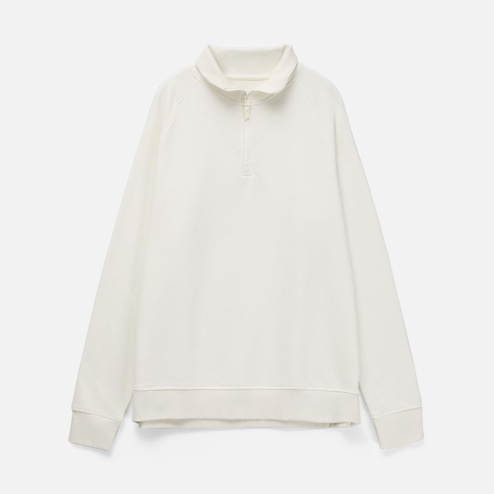 Толстовка унисекс S3, молочно-белая