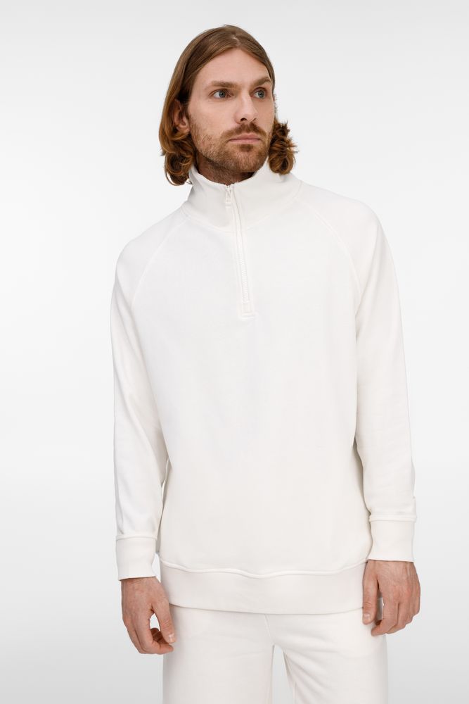 Толстовка унисекс S3, молочно-белая — изображение 7