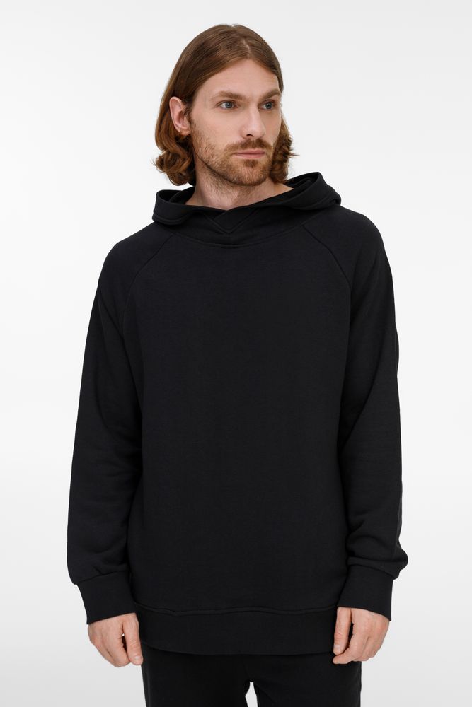 Худи унисекс H5, черное — изображение 7