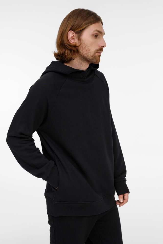 Худи унисекс H5, черное — изображение 8