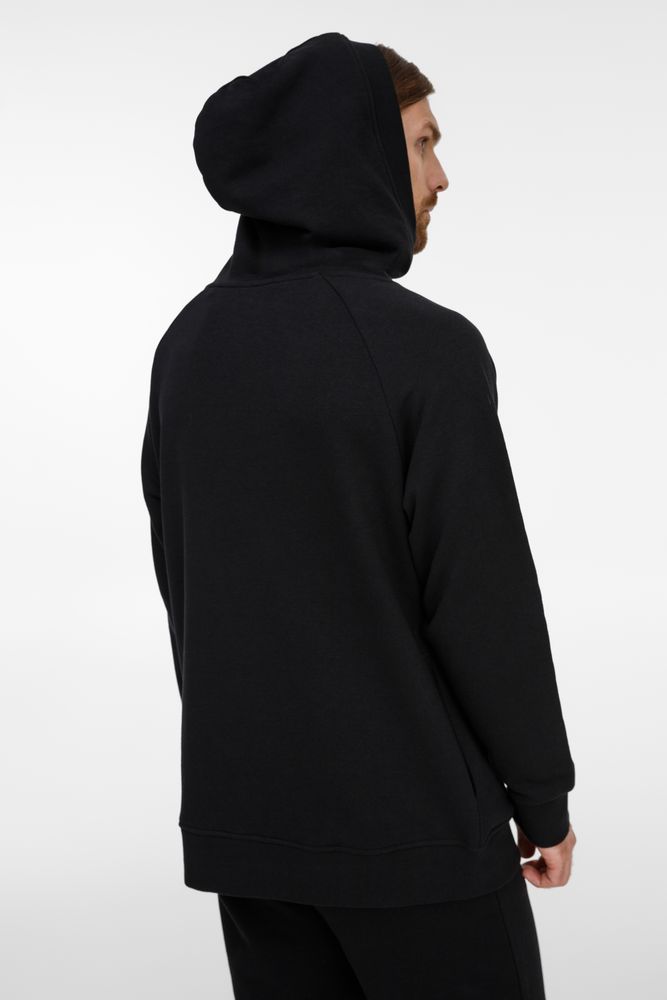 Худи унисекс H5, черное — изображение 9