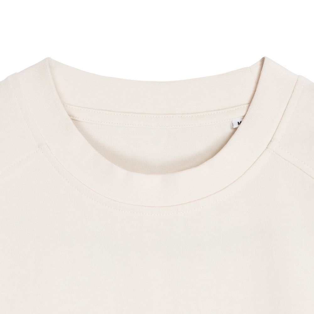 Футболка оверсайз унисекс Sideline, молочно-белая — изображение 4