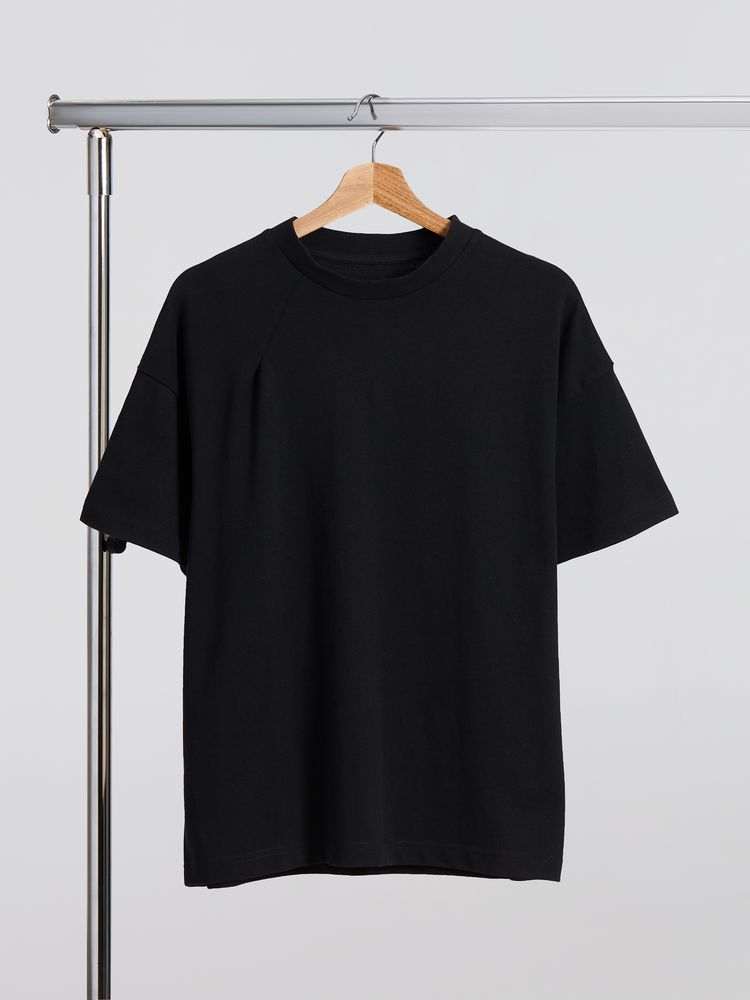 Футболка оверсайз унисекс Sinkopa, черная — изображение 3