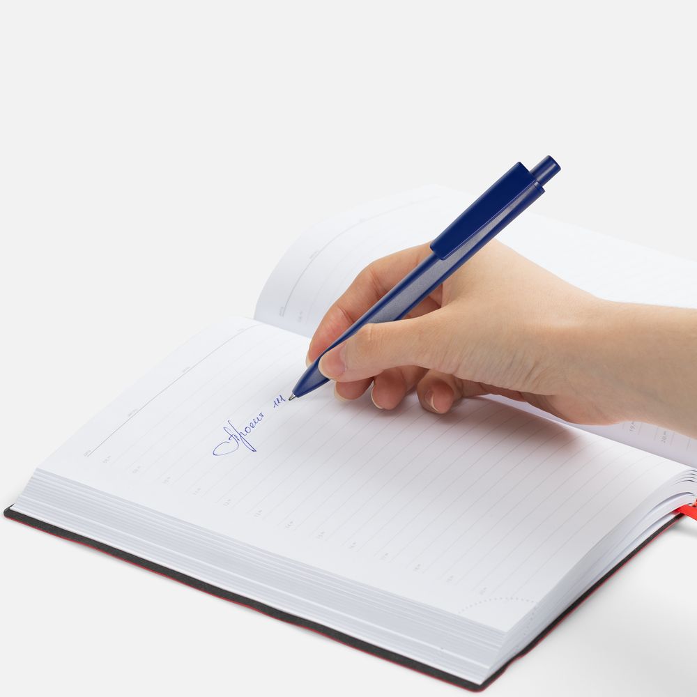 Ручка шариковая Ridge, темно-синяя — изображение 5