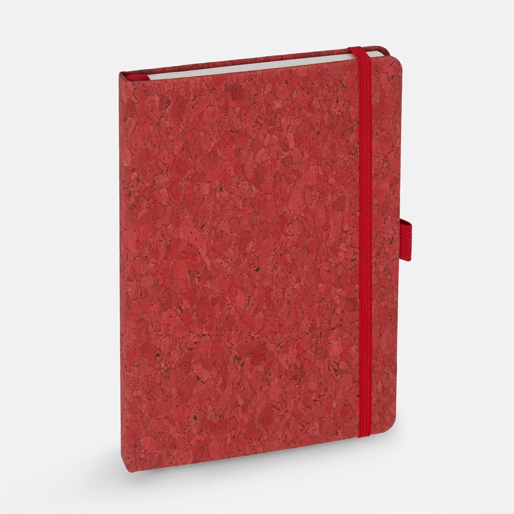 Блокнот Cork County, красный — изображение 3