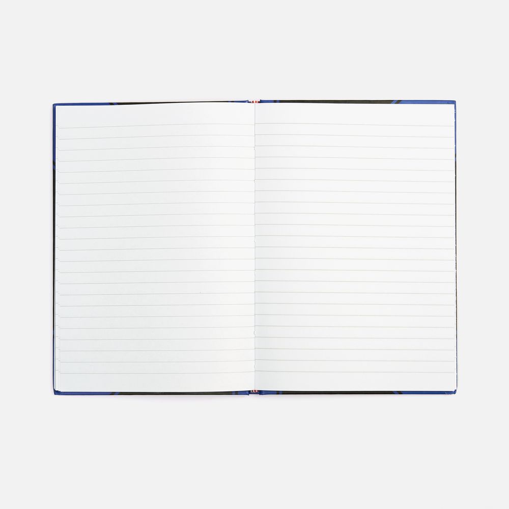 Блокнот Accenti, черный с синим — изображение 4