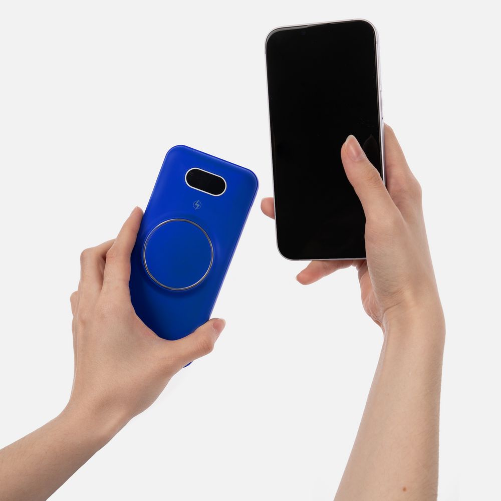 Аккумулятор Omni Qi 10000 мАч, ver.2, синий — изображение 8