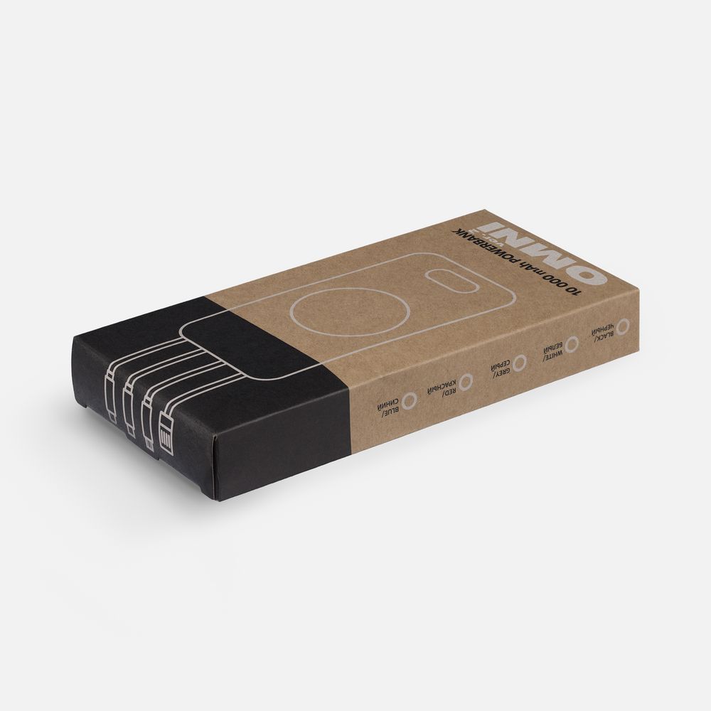 Аккумулятор Omni Qi 10000 мАч, ver.2, синий — изображение 11