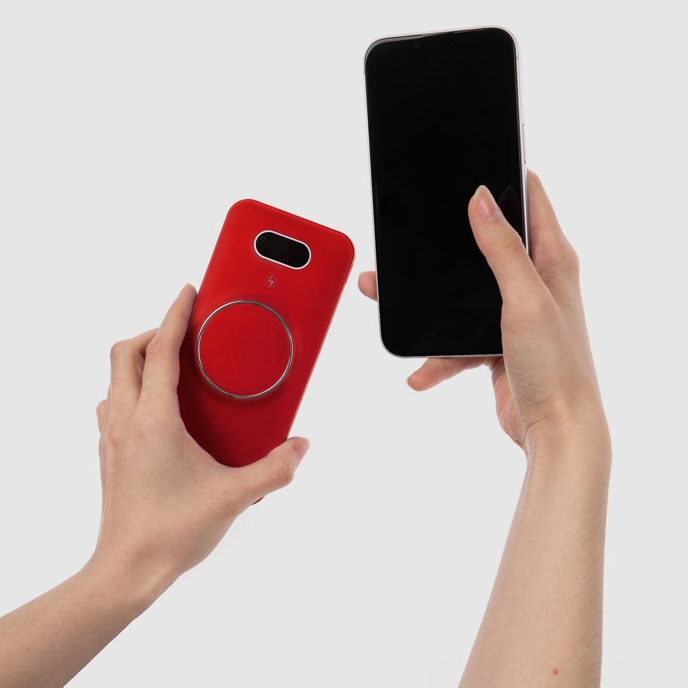 Аккумулятор Omni Qi 10000 мАч, ver.2, красный — изображение 7