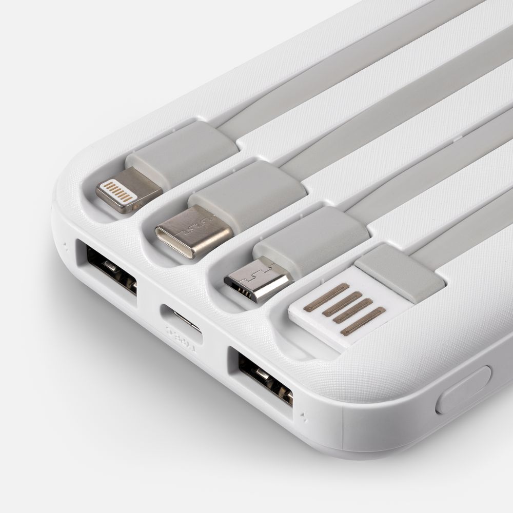 Аккумулятор Omni Qi 10000 мАч, ver.2, белый — изображение 6