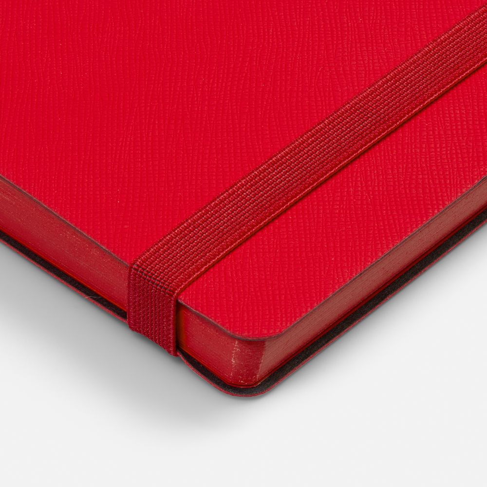 Ежедневник Peel Flex, недатированный, красный — изображение 7