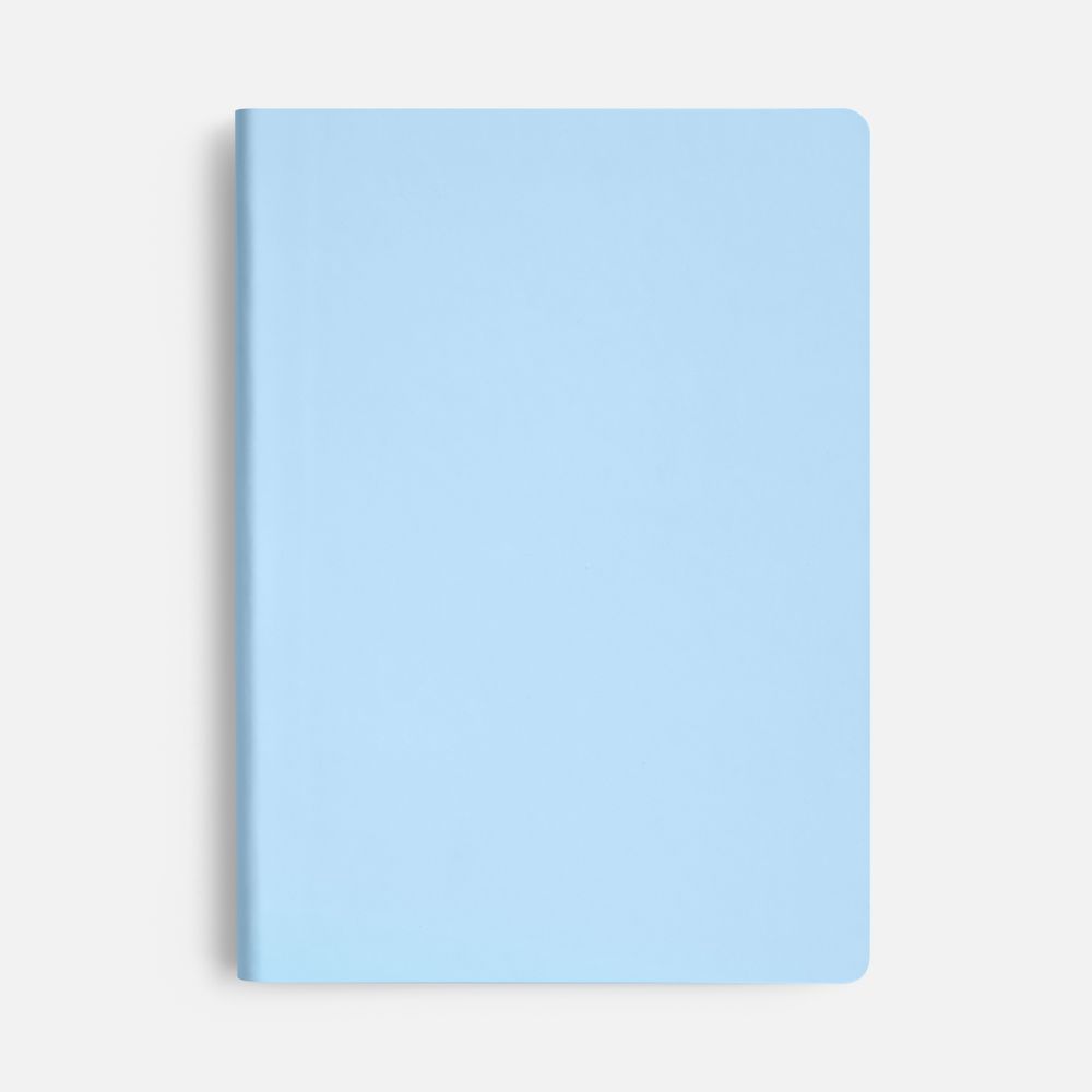 Ежедневник Flex Shall New, недатированный, голубой — изображение 4