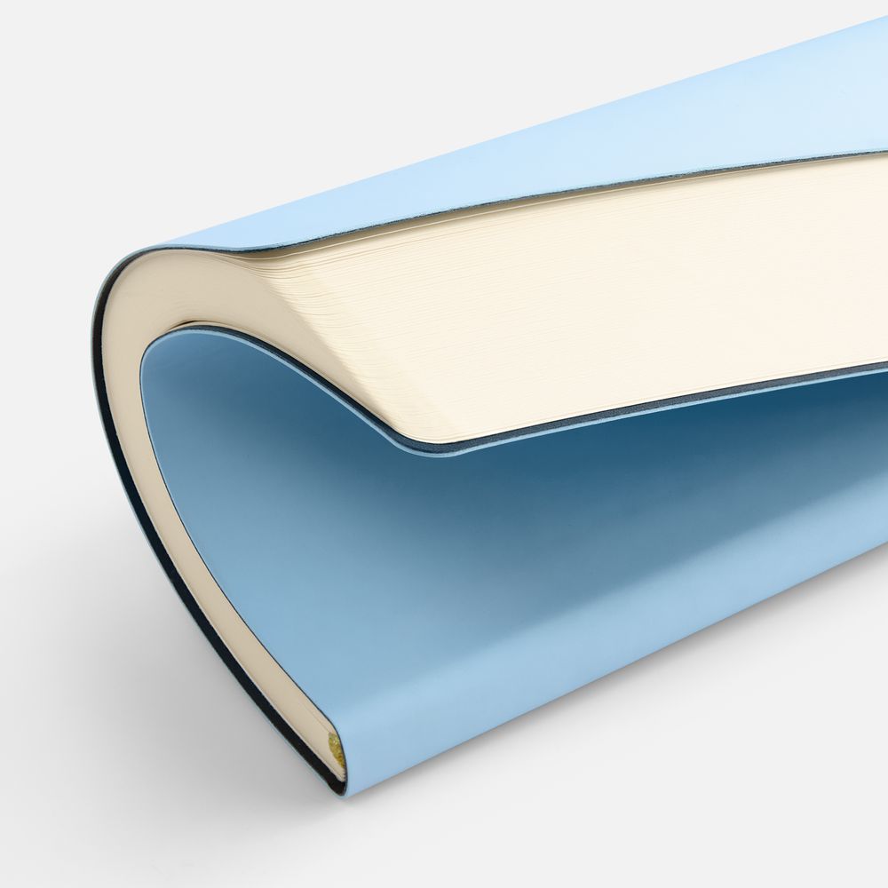 Ежедневник Flex Shall New, недатированный, голубой — изображение 8