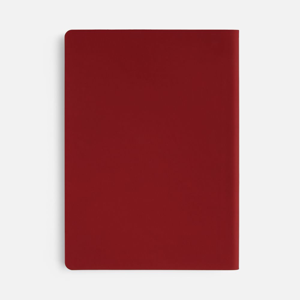 Ежедневник Flex Shall New, недатированный, красный — изображение 5