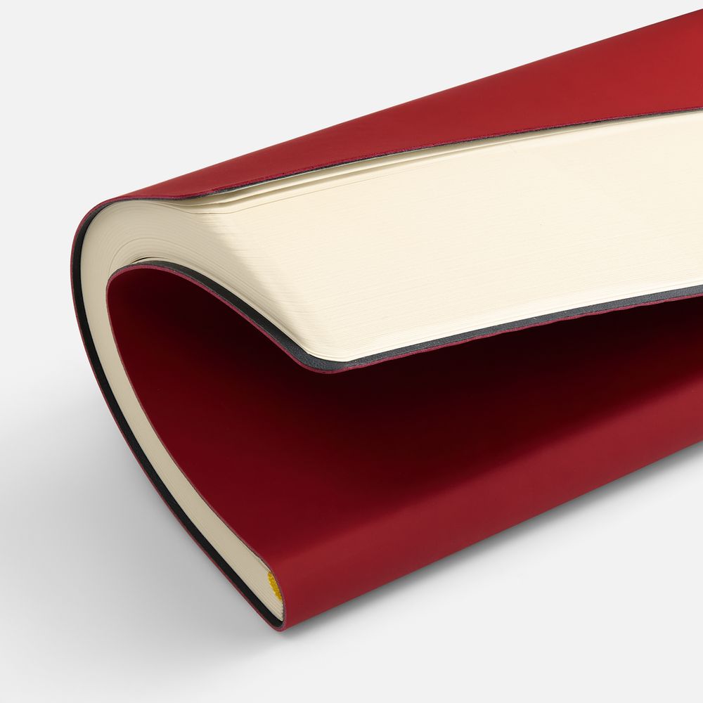 Ежедневник Flex Shall New, недатированный, красный — изображение 8