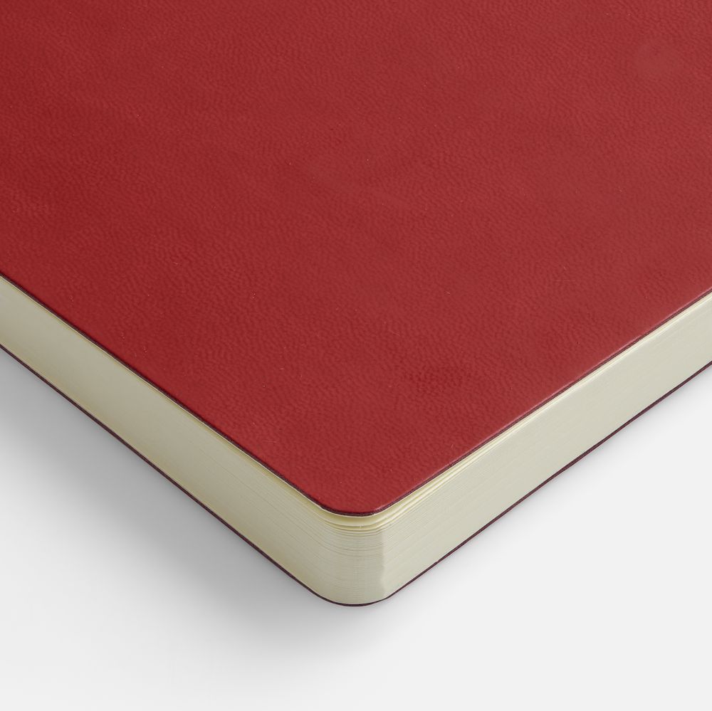 Бизнес-блокнот Megapolis Flex, бордовый — изображение 6