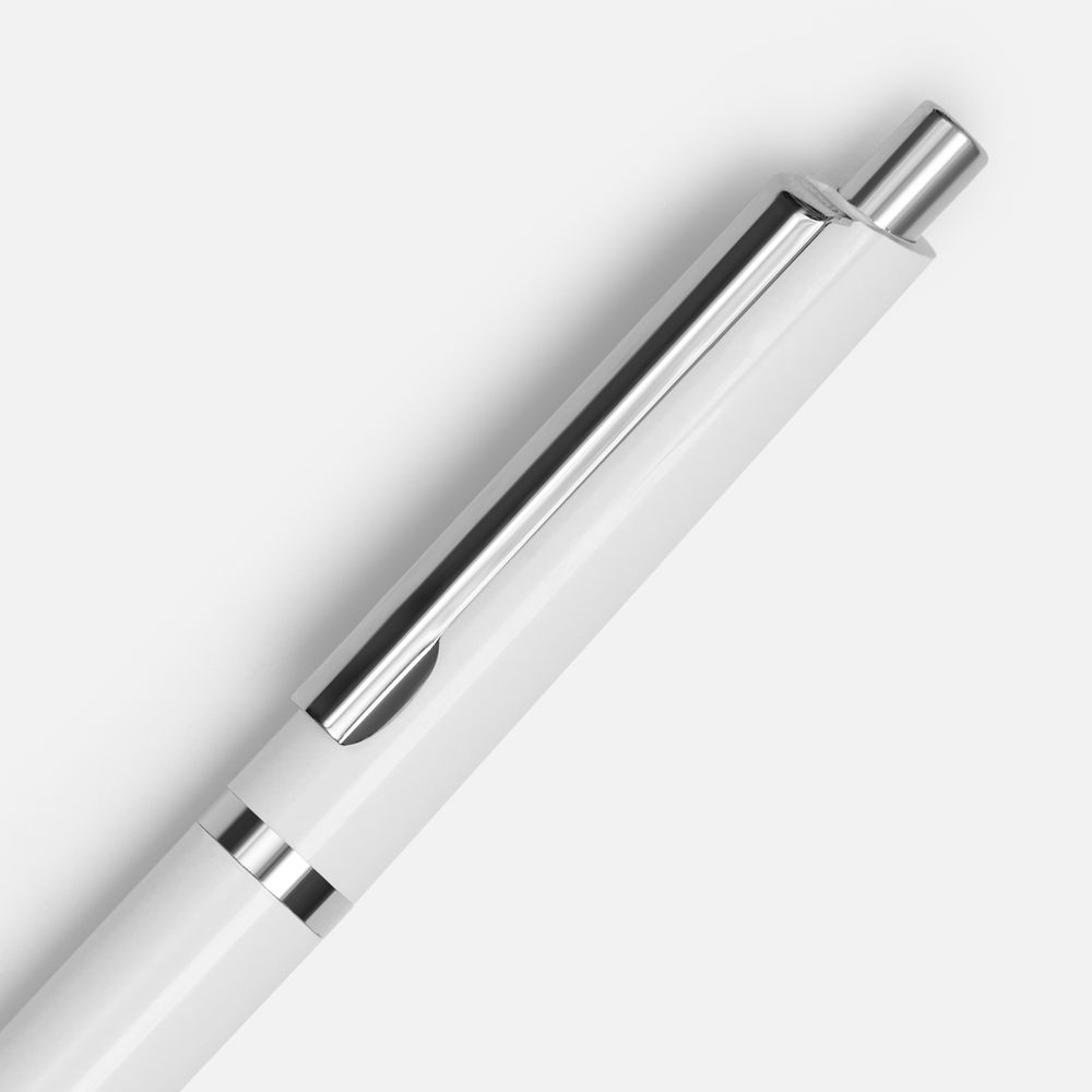 Ручка шариковая Classic, белая — изображение 4