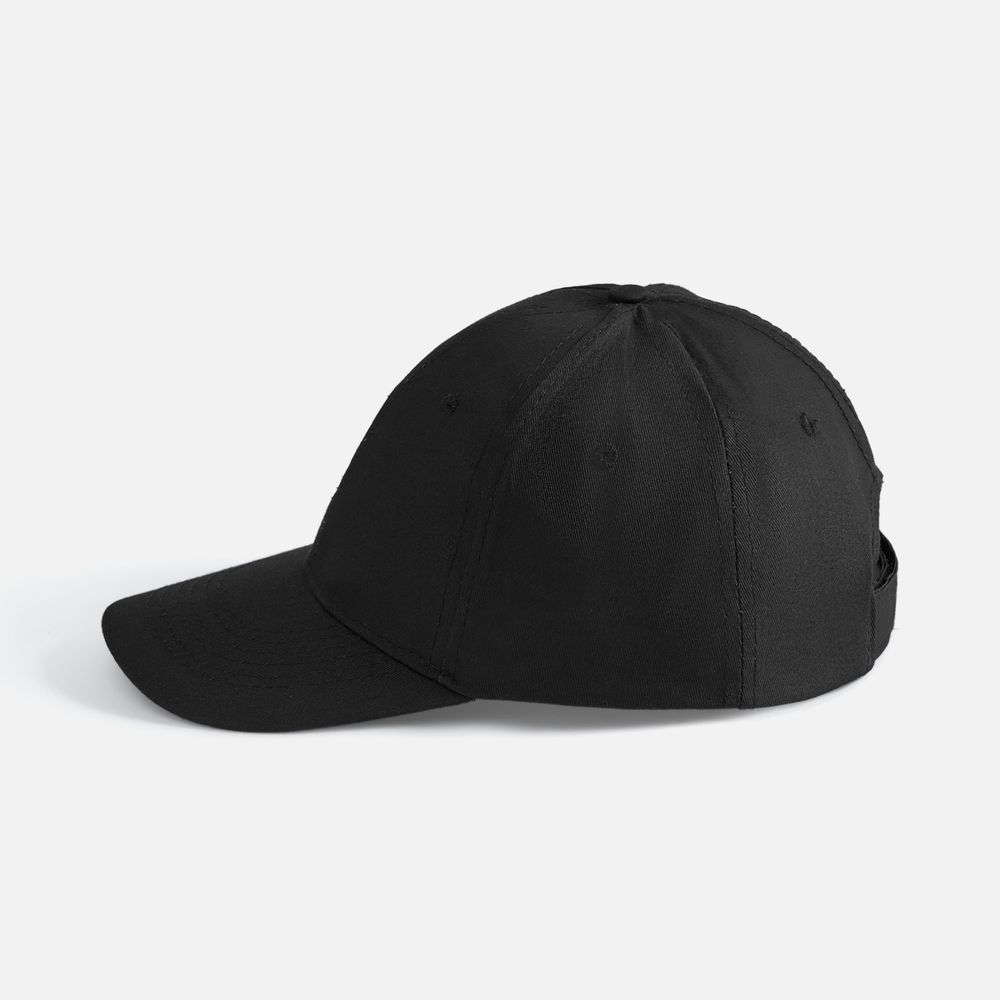 Бейсболка Apollo, черная — изображение 4