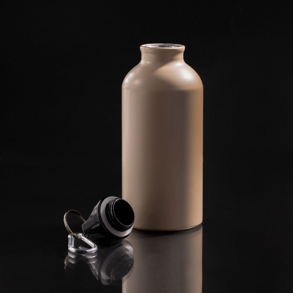 Бутылка для воды Funrun 400, светло-бежевая — изображение 6