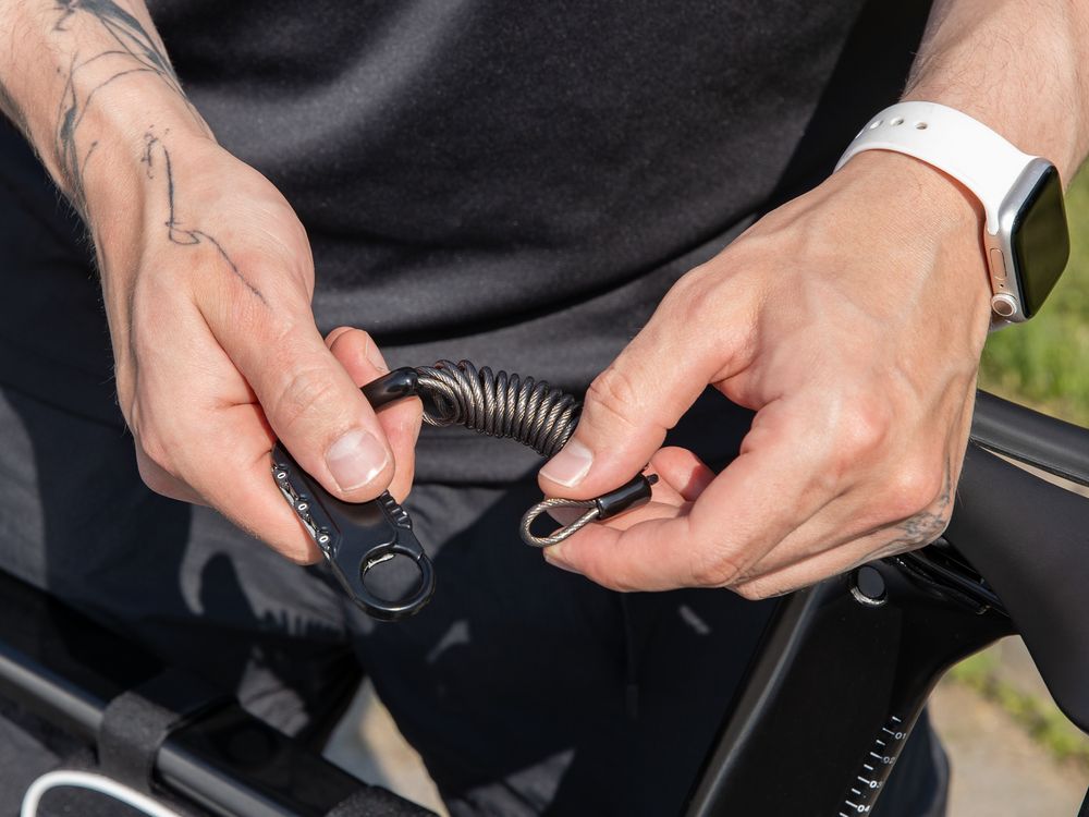 Кодовый замок для велосипеда Velock, черный — изображение 6